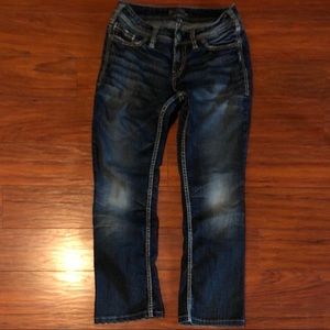 Silver jeans